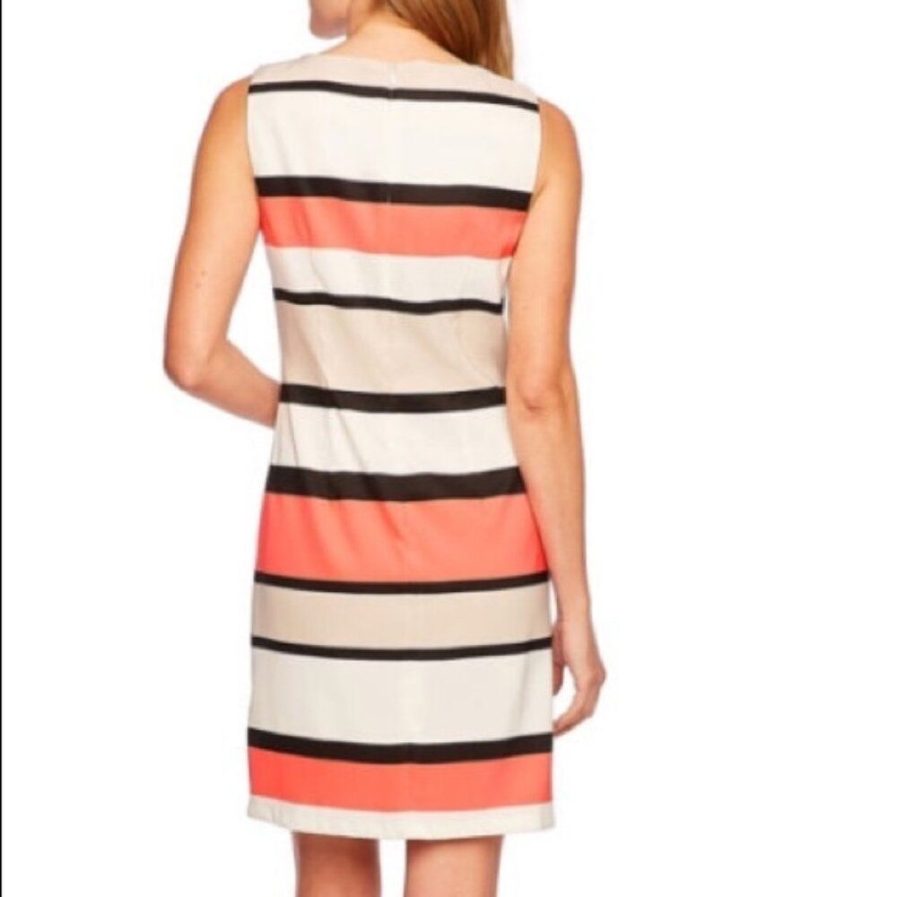 Alyx Sleeveless Stripe Sheath Dress - Picture 4 of 7